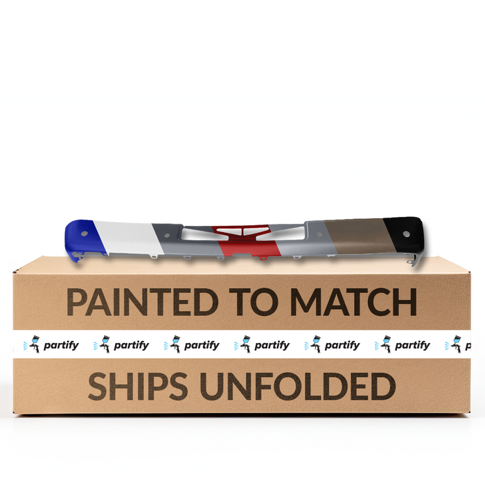 2020-2023 Nissan TITAN/TITAN XD CAPA Certified Rear Bumper - NI1100349C-Partify-Painted-Replacement-Body-Parts