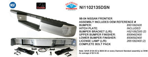 Rear Bumper Face Bar image