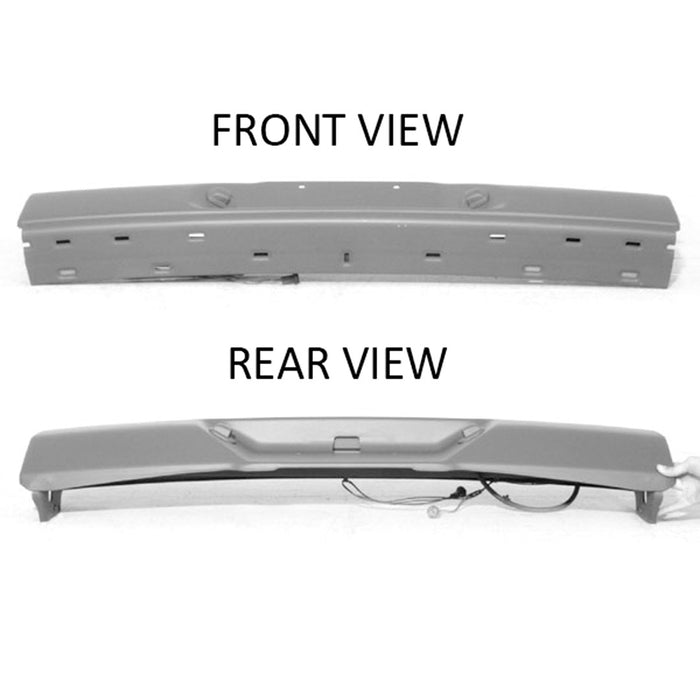 2000-2004 Nissan Xterra Rear Bumper Face Bar - NI1102137-Partify-Painted-Replacement-Body-Parts