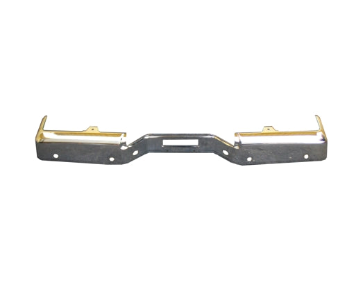 2004-2006 Nissan TITAN LE/SE Rear Bumper Face Bar W/Distance Sensors Chrome - NI1102161-Partify-Painted-Replacement-Body-Parts