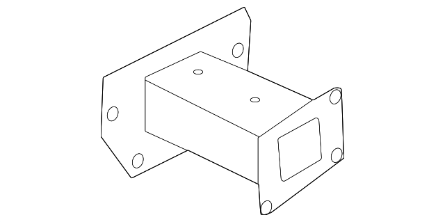 Nissan Sentra Bumper Bracket - NI1166130