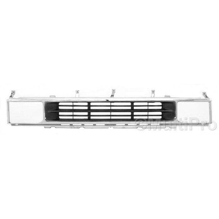 1993-1995 Nissan Pathfinder Grille Silver Assembly - NI1200164-Partify-Painted-Replacement-Body-Parts