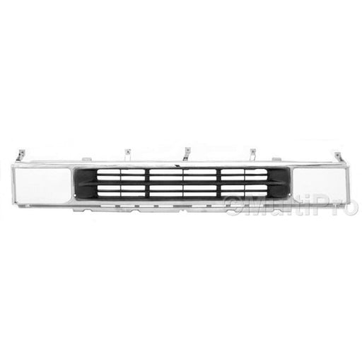 1993-1995 Nissan Pathfinder Grille Silver Assembly - NI1200164-Partify-Painted-Replacement-Body-Parts