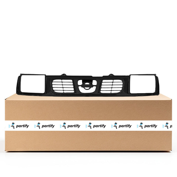 1998-2000 Nissan Frontier CAPA Certified Grille Assembly - NI1200181C-Partify-Painted-Replacement-Body-Parts
