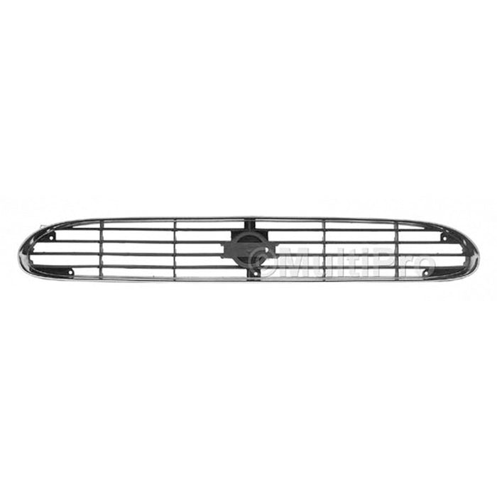1999-2000 Nissan Quest Grille Bright & & Argent Assembly - NI1200186-Partify-Painted-Replacement-Body-Parts