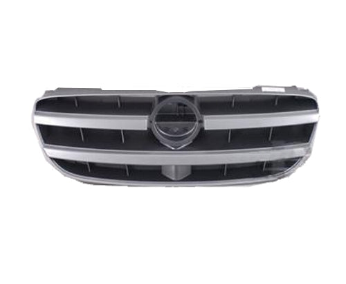 2002-2003 Nissan Maxima Grille & Gray Assembly - NI1200205-Partify-Painted-Replacement-Body-Parts