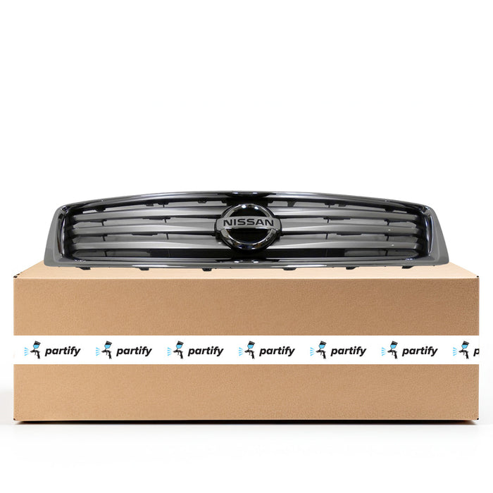 2012-2014 Nissan Maxima S/SV CAPA Certified Grille W/Limited Edition Pkg Assembly - NI1200262C-Partify-Painted-Replacement-Body-Parts