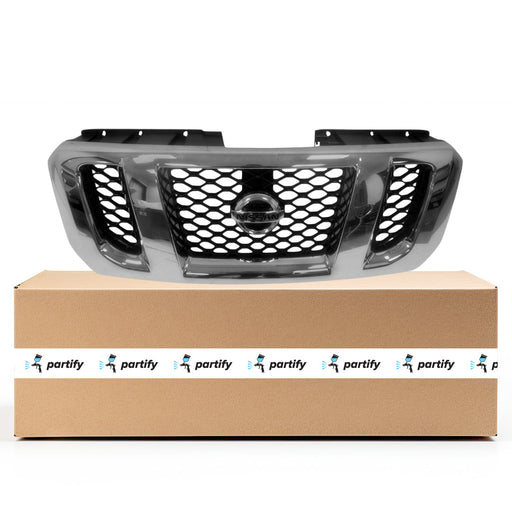 2012-2021 Nissan NV1500/NV2500/NV3500 SL/SV/SV CAPA Certified Grille Assembly - NI1200263C-Partify-Painted-Replacement-Body-Parts