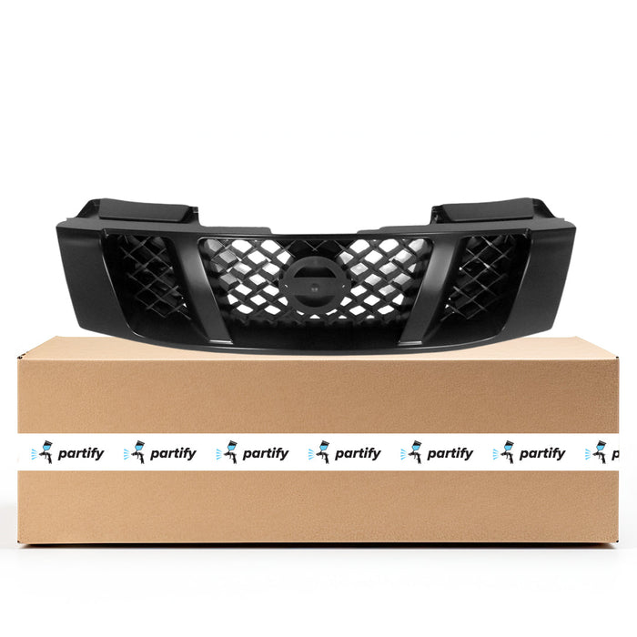 2008-2015 Nissan Armada SE/SV CAPA Certified Grille Assembly - NI1200265C-Partify-Painted-Replacement-Body-Parts
