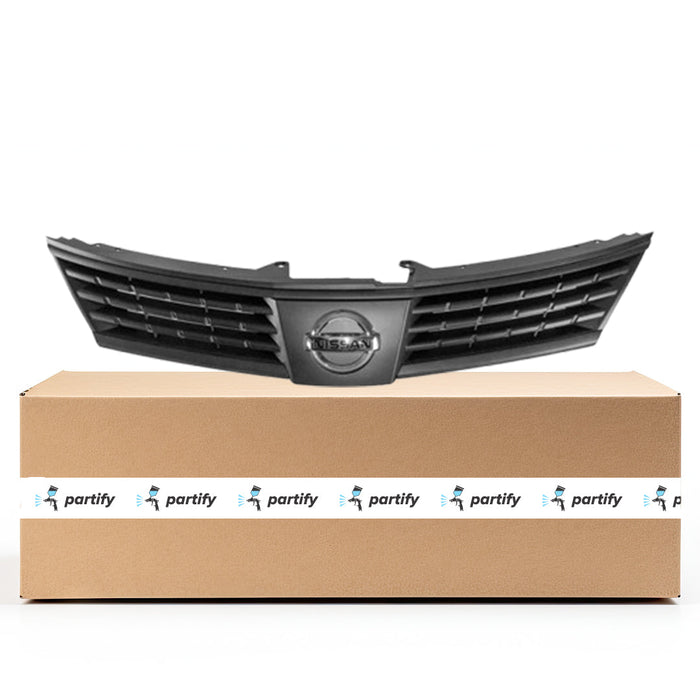 2009-2011 Nissan Versa CAPA Certified Grille Assembly 1.6L L4 Sedan - NI1200268C-Partify-Painted-Replacement-Body-Parts