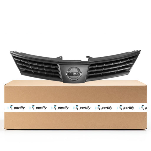 2009-2011 Nissan Versa CAPA Certified Grille Assembly 1.6L L4 Sedan - NI1200268C-Partify-Painted-Replacement-Body-Parts