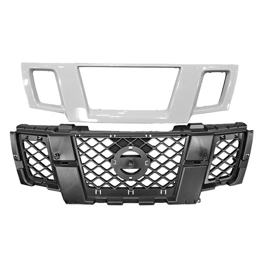 2009-2016 Nissan Frontier Grille Assembly Assembly - NI1200269-Partify-Painted-Replacement-Body-Parts