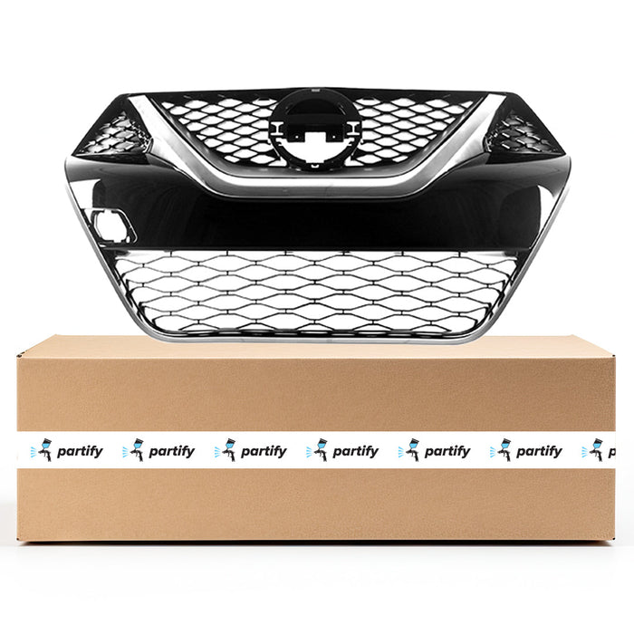 2016-2017 Nissan Maxima S/SL/SR/SV CAPA Certified Grille Assembly - NI1200284C-Partify-Painted-Replacement-Body-Parts