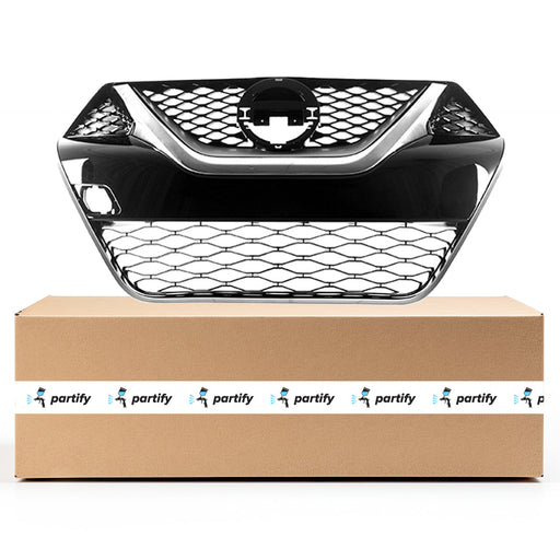 2016-2017 Nissan Maxima S/SL/SR/SV CAPA Certified Grille Assembly - NI1200284C-Partify-Painted-Replacement-Body-Parts