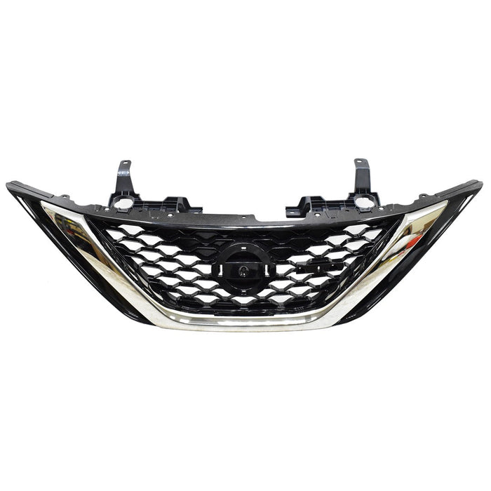 2017-2019 Nissan Sentra Nismo Grille Assembly - NI1200300-Partify-Painted-Replacement-Body-Parts