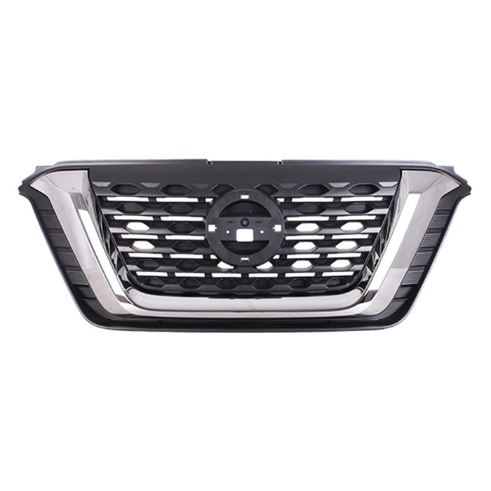 2018-2020 Nissan Kicks S/SV Grille Chrome Moulding Assembly - NI1200301-Partify-Painted-Replacement-Body-Parts