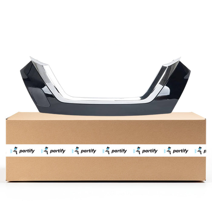 2020-2021 Nissan Versa Outer CAPA Certified Grille Molding - NI1200306C-Partify-Painted-Replacement-Body-Parts