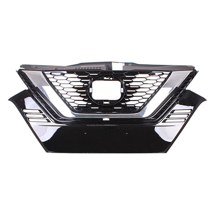 2020-2022 Nissan Qashqai/Rogue Sport Grille W/Front View Camera W/O Emblem Assembly - NI1200319-Partify-Painted-Replacement-Body-Parts