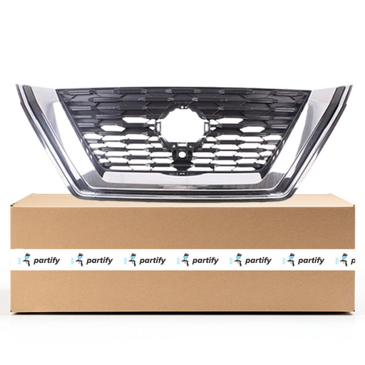 2021-2023 Nissan Rogue S CAPA Certified Grille Usa Built W/O Around View Monitor Assembly - NI1200322C-Partify-Painted-Replacement-Body-Parts