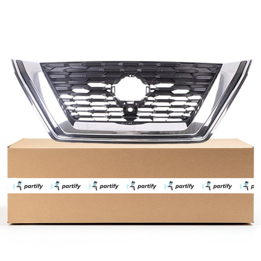 2021-2023 Nissan Rogue S CAPA Certified Grille Japan Built Assembly - NI1200329C-Partify-Painted-Replacement-Body-Parts