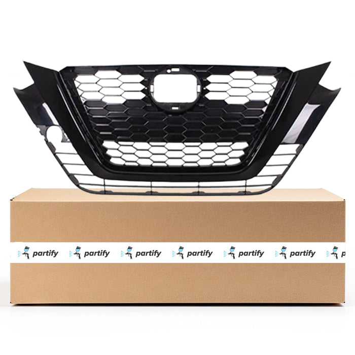 2022-2023 Nissan Altima SR CAPA Certified Grille W/Midnight Edition Assembly - NI1200332C-Partify-Painted-Replacement-Body-Parts