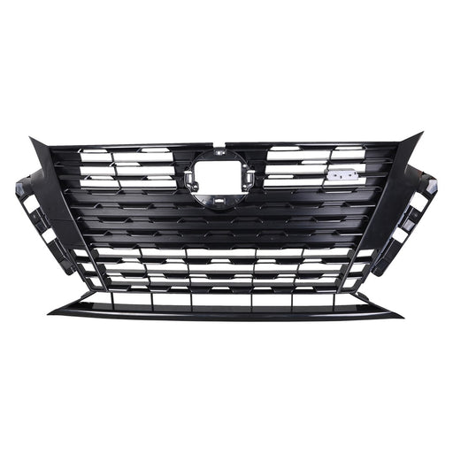 2023-2024 Nissan Altima SR Grille W/Camera Hole Assembly 2.5L L4/2L L4 - NI1200335-Partify-Painted-Replacement-Body-Parts