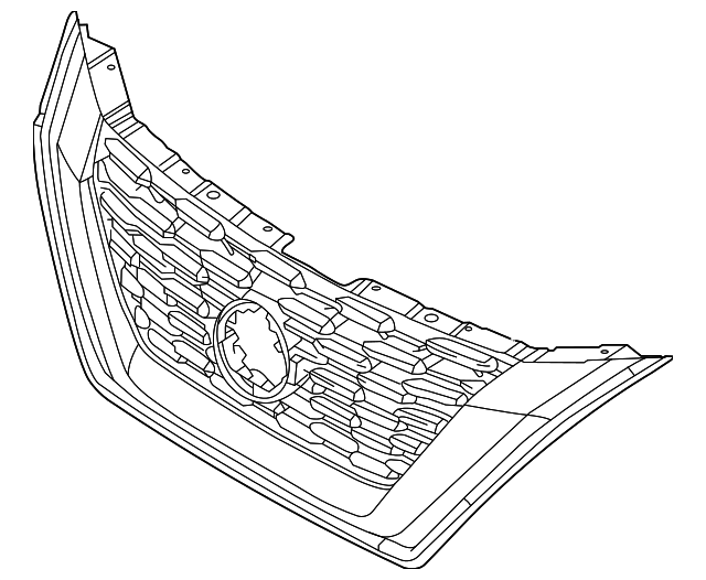 Nissan Rogue Grille Rock Creek - NI1200350