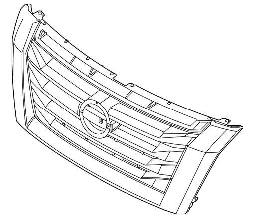 Nissan Pathfinder Grille Rock Creek Without Appearance Package - NI1200354