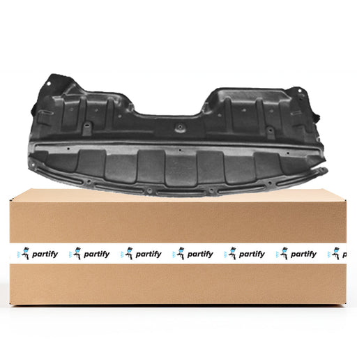 2008-2015 Nissan Rogue/Rogue Select CAPA Certified Lower Undercar Shield - NI1228125C-Partify-Painted-Replacement-Body-Parts