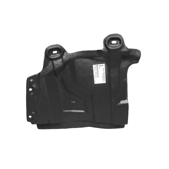 2003-2007 Nissan Murano Driver Side Lower Engine Cover Splash Apron - NI1228142-Partify-Painted-Replacement-Body-Parts