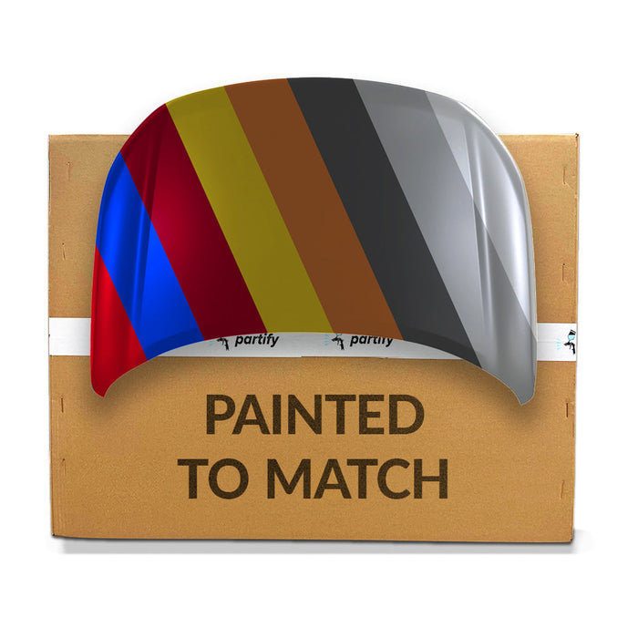 2022-2024 Nissan Pathfinder CAPA Certified Hood Steel - NI1230233C-Partify-Painted-Replacement-Body-Parts