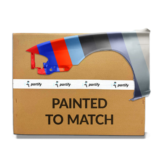 1995-1996 Nissan 240SX Front CAPA Certified Driver Side Fender - NI1240155C-Partify-Painted-Replacement-Body-Parts