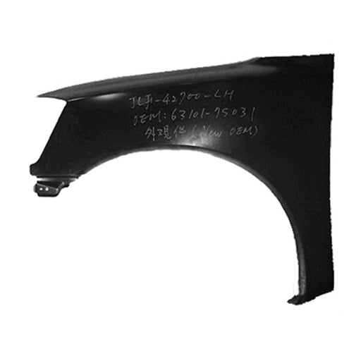 2004-2007 Nissan Armada/Pathfinder Armada/TITAN Front CAPA Certified Driver Side Fender - NI1240180C-Partify-Painted-Replacement-Body-Parts