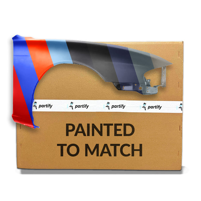 1995-1996 Nissan 240SX Front CAPA Certified Passenger Side Fender - NI1241155C-Partify-Painted-Replacement-Body-Parts