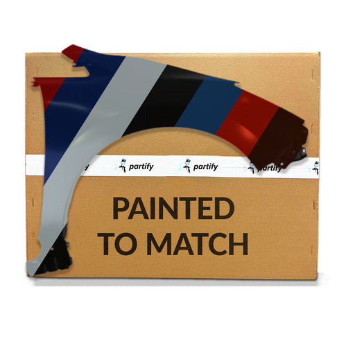 2018-2024 Nissan LEAF Front CAPA Certified Passenger Side Fender - NI1241232C-Partify-Painted-Replacement-Body-Parts