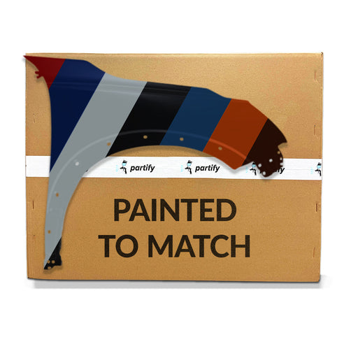 2022-2024 Nissan Pathfinder Front CAPA Certified Passenger Side Fender Steel - NI1241245C-Partify-Painted-Replacement-Body-Parts