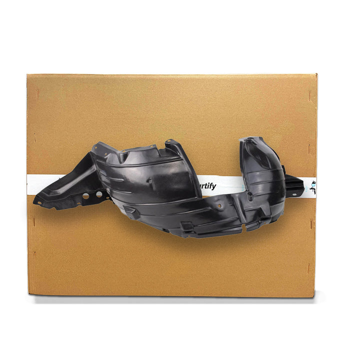 2007-2012 Nissan Sentra CAPA Certified Driver Side Fender Liner 2.5L - NI1248116C-Partify-Painted-Replacement-Body-Parts