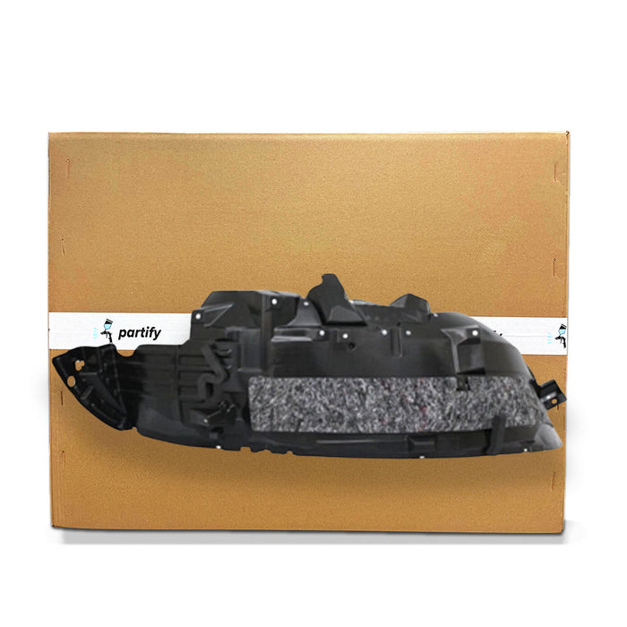 2008-2015 Nissan Armada CAPA Certified Driver Side Fender Liner - NI1248136C-Partify-Painted-Replacement-Body-Parts
