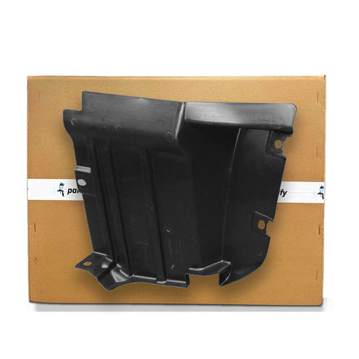 2017-2019 Nissan Titan Front CAPA Certified Driver Side Fender Liner Forward - NI1248176C-Partify-Painted-Replacement-Body-Parts