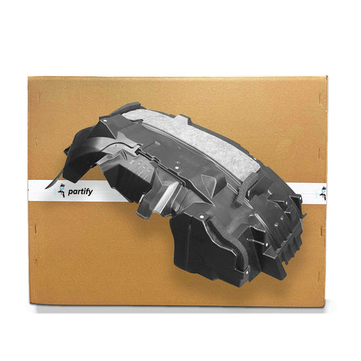 2017-2021 Nissan TITAN Rear CAPA Certified Driver Side Fender Liner - NI1248177C-Partify-Painted-Replacement-Body-Parts