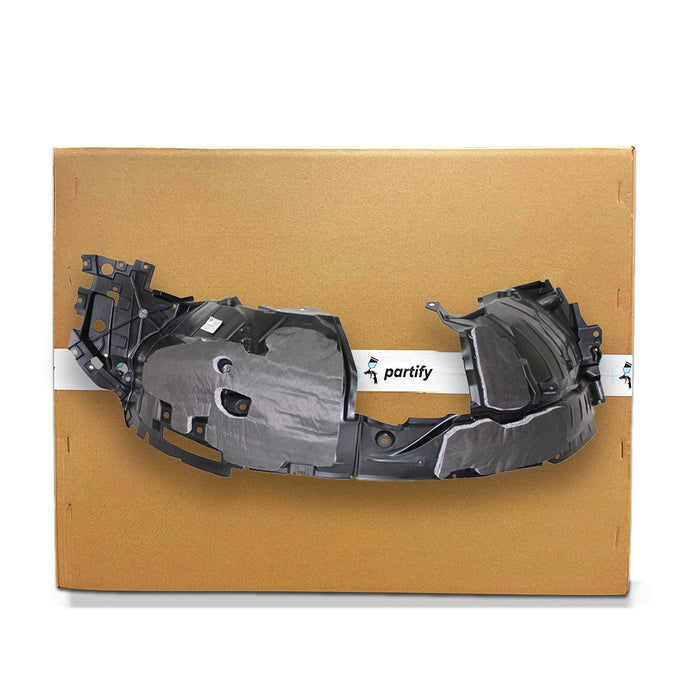2021-2023 Nissan Rogue Front CAPA Certified Driver Side Fender Liner Injection Molded Japan Built - NI1248183C-Partify-Painted-Replacement-Body-Parts