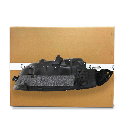 2008-2015 Nissan Armada CAPA Certified Passenger Side Fender Liner - NI1249136C-Partify-Painted-Replacement-Body-Parts