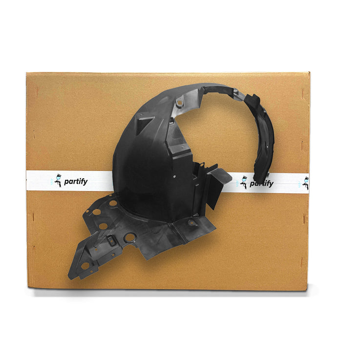 2018-2020 Nissan Kicks Front CAPA Certified Passenger Side Fender Liner Sv/Sr Model - NI1249175C-Partify-Painted-Replacement-Body-Parts