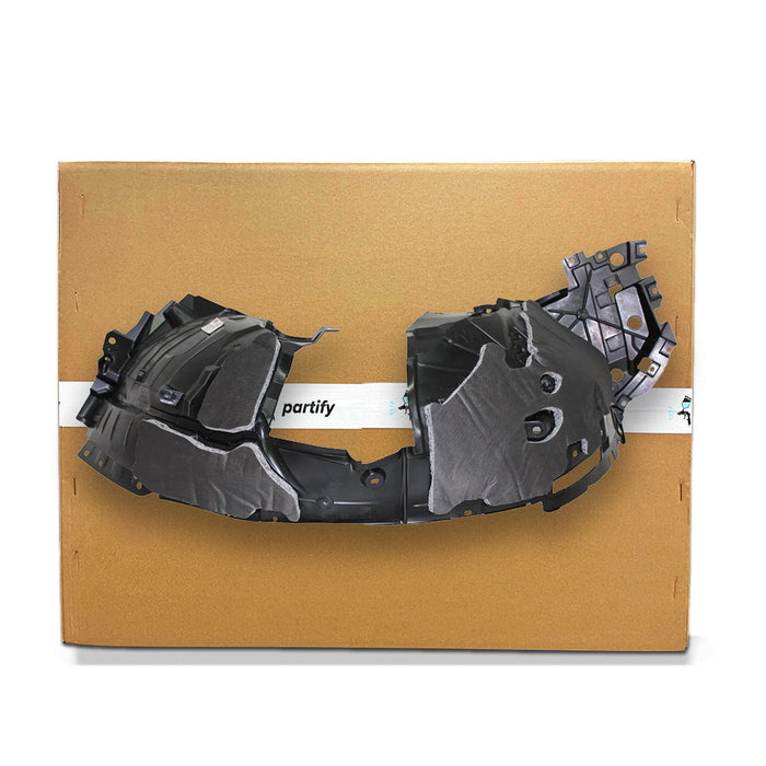 2021-2023 Nissan Rogue Front CAPA Certified Passenger Side Fender Liner Injection Molded USA Built - NI1249182C-Partify-Painted-Replacement-Body-Parts