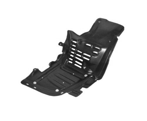 1995-1996 Nissan 240SX Front Driver Side Fender Splash Shield Front Liner Plastic - NI1250122-Partify-Painted-Replacement-Body-Parts