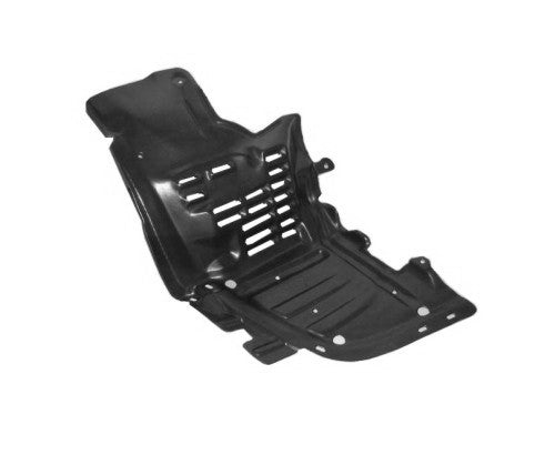 1995-1996 Nissan 240SX Front Passenger Side Fender Splash Shield Front Liner Plastic - NI1251122-Partify-Painted-Replacement-Body-Parts