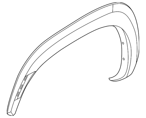 Nissan Frontier SV Wheel Arch Molding PRO-4X - NI1290115
