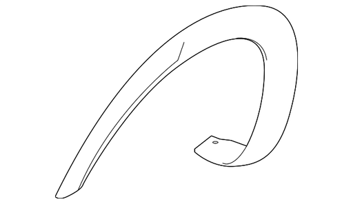 Nissan Titan XD Wheel Arch Molding - NI1291117