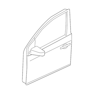 Coque de porte avant côté conducteur image