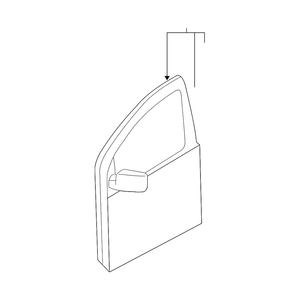 Front Passenger Side Door Shell image